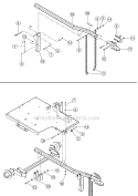 Trailer Hitch - Non-Ce Compliant Diagram and Parts List for CH5653 5VJAA001XBW002854 Bear Cat Chipper Shredder
